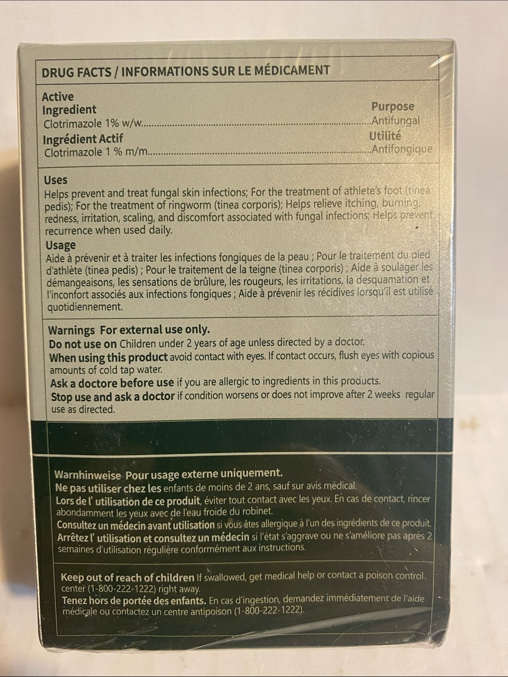 Antifungal Soap with Clotrimazole 1% — Green - Picture 2 of 3